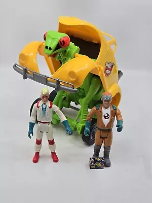 VTG 1987 The Real Ghostbusters Highway Haunter VW Bug Car + 2 Figures Ray Egon • $39.95