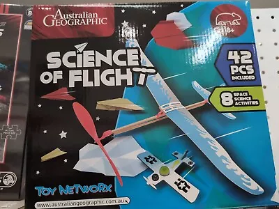 AUSTRALIAN GEOGRAPHIC SCIENCE OF FLIGHT 42 Pieces Brand New Unwanted Gift • $22