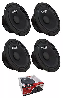 4 X DS18 6.5  1920W Midrange Loud Speaker 8-Ohms PRO-GM6 Pro Car Audio • $103.97