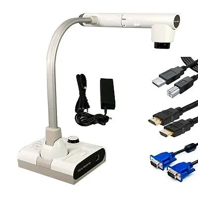 Elmo TT-12W STEM-CAM Document Camera Visual Presenter USB HDMI W/Bundle TESTED • $378