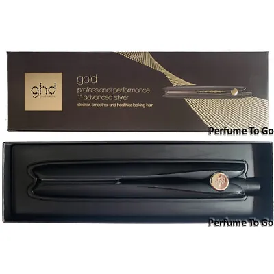 GHD GOLD Professional Performance 1  Advanced Styler BLACK Color Flat Iron NEW • $103.36