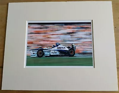 Formula One Mounted Print 1997 Arrows Pedro Diniz - Damon Hill Teammate • £7