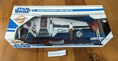 New Dagger Squadron B-wing Fighter  Star Wars Legacy Collection Toys R Us 2008 • $160