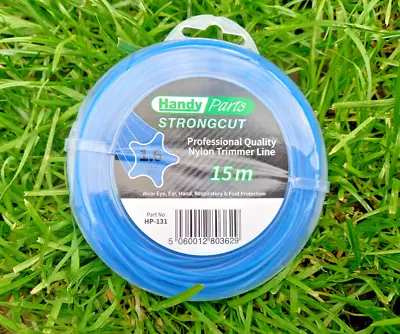 Universal Garden Grass Strimmer Trimmer Line Wire Refill 1.6mm X 15m Qualcast • £4.13