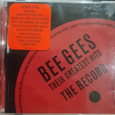 Bee Gees Their Greatest Hits The Record Cd Music Album 2-disc Set 42 Tracks • $14.95