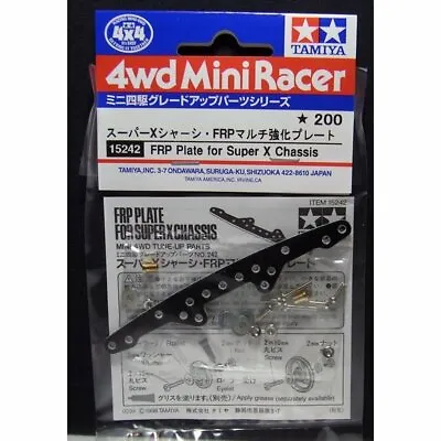 TAMIYA 15242 Mini 4WD FRP Plate For SUPER X Chassis • $6.84