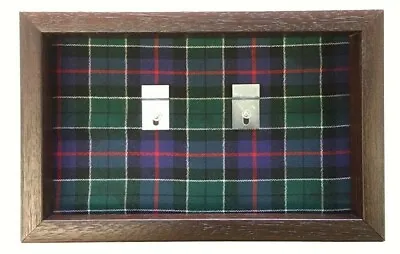Kings Own Scottish Borderers Regimental Tartan Medal Case. Black Frame • £38