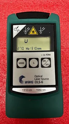 Wandel & Goltermann WWG Optical Laser Source OLS-6  • $114.99