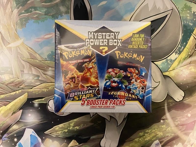 $59.99 • Buy Pokemon Mystery Power Box 5 Booster Packs CHANCE AT VINTAGE PACK! Chase 1:10 Box