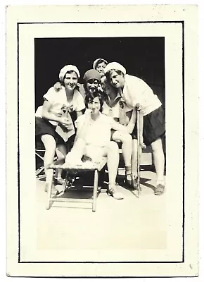 Vintage Photo Pretty Flapper Girls In Arms RAY HILL CAMP Lesbian Saddle Shoes • $7.49