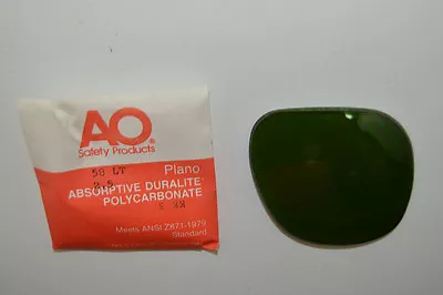 American Optical Safety Glasses Lens 44264 2.5 Dark Green 58mm • $7