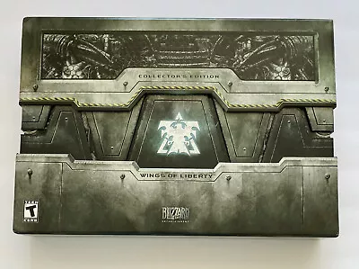 INCOMPLETE Wings Of Liberty Starcraft 2 Collectors Edition Blizard Entertainment • $24.99