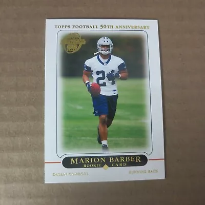 Marion Barber RC 2005 Topps #385 Dallas Cowboys Chi' Bears U Minnesota NMMT+ • $3