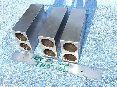 1 -2 -3  Blocks (3) Parallels Xlnt Toolmaker Machinist Inspection Grind Mill Qa! • $160