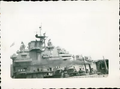 1940s US Navy Sailor's USS Hancock CV-19 Aircraft Carrier Photo #5 • $3.99