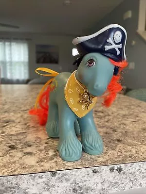 Vtg My Little Pony - Big Brother Barnacle Hat And Bandana Pirate G1 1987 • $74.99