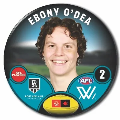 AFLW S8 Port Adelaide Football Club - O'DEA Ebony • $7