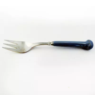 CASTILLE Flatware By Denby Salad Fork 7  Stone & Steel NEW NEVER USED England • $15.99