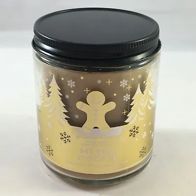 Bath & Body Works Merry Cookie Single Wick Candle 7 Oz • $7.97