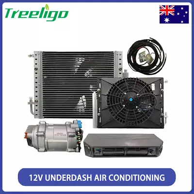 12V Underdash Air Conditioner Evaporator Cooling A/C Kit Fit RV Truck Universal • $899.99