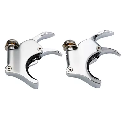 Chrome 49mm Windshield Clamps For Harley V Rod VROD 02-10 Sportster XL1200X TCMT • $34.80