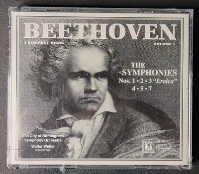 Beethoven: The Symphonies Vol. 1 (CD 3 Discs Musical Heritage Society) New • $11.95