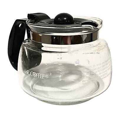 Mr. Coffee®️4 Cup Glass Replacement Coffee Pot Carafe Decanter • $12