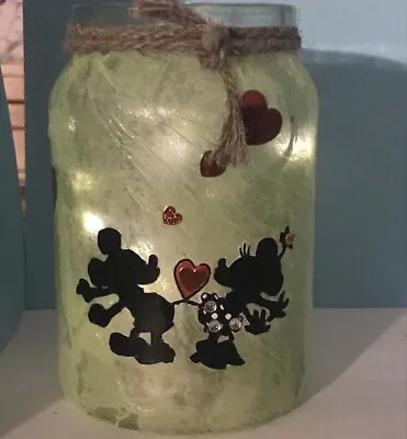 £5.99 • Buy Disney Micky & Minnie Handmade Lantern- Fantastic For Children