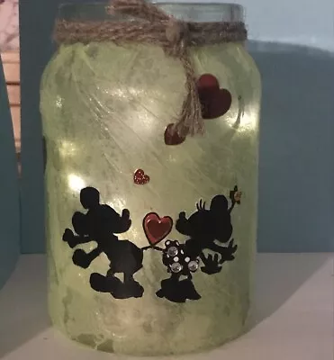 £5.99 • Buy Disney Micky & Minnie Handmade Lantern- Fantastic For Children