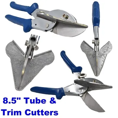£14.95 • Buy Tube And Trim Cutter Multi Angled Gasket Shear Mitre Shear Tile Snip 8.5 Inch