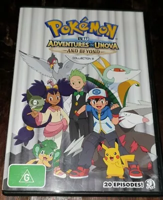Pokemon: Black & White - Adventures In Unova & Beyond : Collection 2 - 3 DVD Set • $14.99