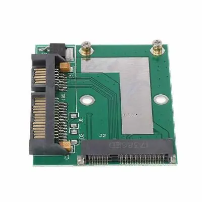 PCI-e SSD Mini MSATA To 2.5  SATA 6.0 GPS Converter Adapter Card Module 5V Board • £3.89