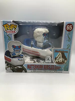 Funko POP! Disney Parks Matterhorn Bobsled & Abominable Snowman #65 DAMAGED • $23.01