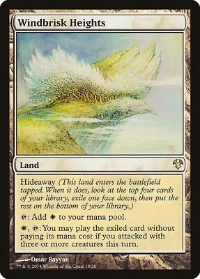 Windbrisk Heights - Modern Event Deck 2014 Excellent Magic MTG • £1.64