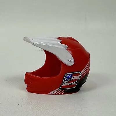 Jeremy McGrath 6  Action Figure Helmet Only • $9.99