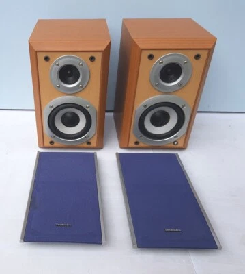 £29.99 • Buy Technics SB-HD55A Two Way Bookshelf Speakers 6 Ohm 100W