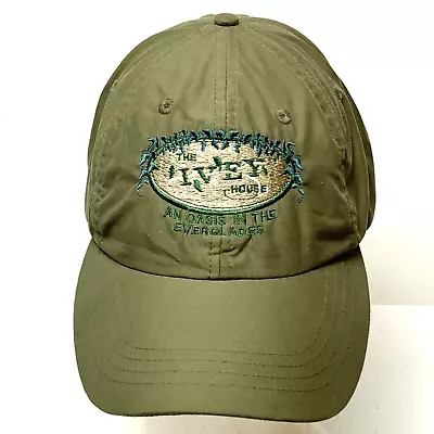 Ivey House  Oasis In The Everglades Alligators Florida Khaki Embroidered Cap Hat • $15