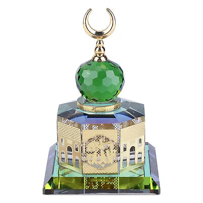 Muslim Crystal Gilded Al Aqsa Mosque Miniature Model Islamic Building Gift DSO • $30.36