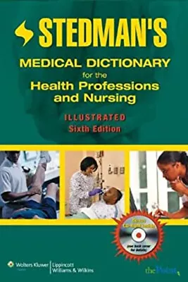 Stedman's Medical Dictionary For The Health Professions And Nursi • $4.50