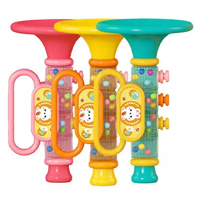 £8.87 • Buy Baby Music Toys Early Education Toy Colorful Musical Instruments Kids Trumpet