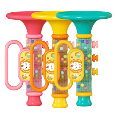 £8.87 • Buy Baby Music Toys Early Education Toy Colorful Musical Instruments Kids Trumpet