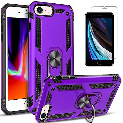 For IPod Touch 5th 6th 7th Gen Case Kickstand Cover + Tempered Glass Protector • $9.99