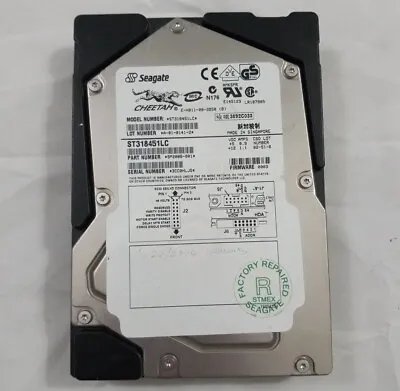 Seagate Cheetah ST318451LC 18GB 3.5   Ultra 3 SCSI HDD Untested • $29.99