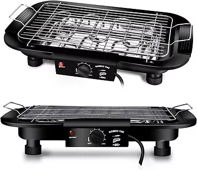 Windmax BBQ Grill Electric Smokeless Barbecue Teppanyaki Indoor / Outdoor Barbec • $62.79