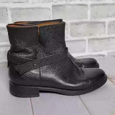 Madewell Black Lowrider Biker Moto Boots • $71.25