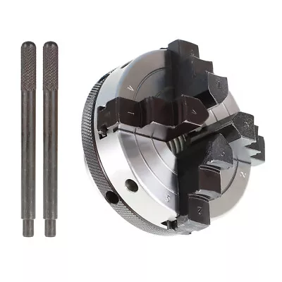 3-Inch 4 Jaw Chuck For All Wood Lathes With 1-Inch By 8 TPI Spindles • $65.03