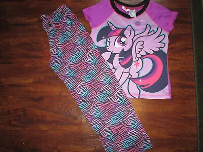 Girls Sleepwear Set My Little Pony Top & Pants Large 10/12 GUC • $5.99