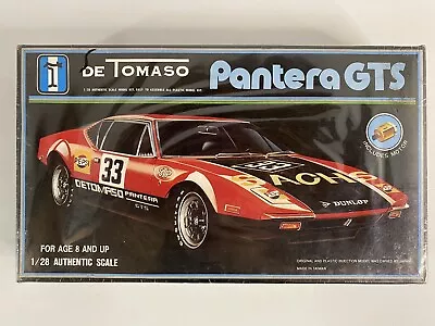 Blue Tank DE TOMASO PANTERA GTS 1/28 Model Kit TK 8803 SEALED NEW NIB • $59.99