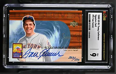 $169.99 • Buy 2000 Upper Deck Tom Seaver Hawaii Trade Conference On-card Auto /500 CSG 9