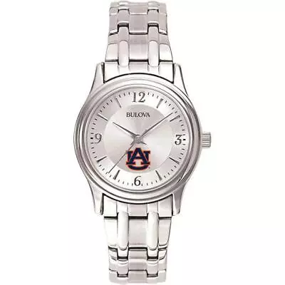 Women's Auburn University Tigers Watch Bulova Silver Circle II • $194.95